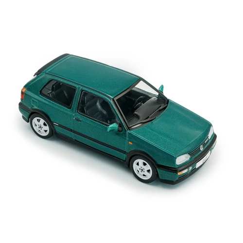 Volkswagen Golf 3 VR6 1:43 Solido zöld modellautó