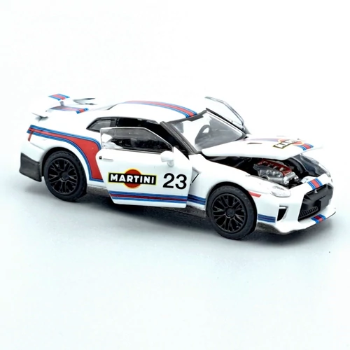 Nissan GT-R (R35) Martini 1:64 ERA Model kisautó