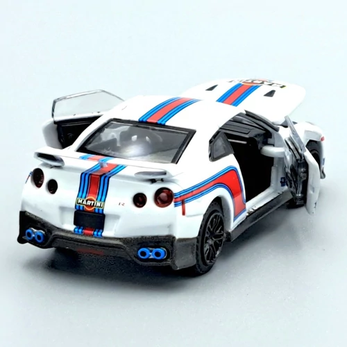 Nissan GT-R (R35) Martini 1:64 ERA Model autómodell