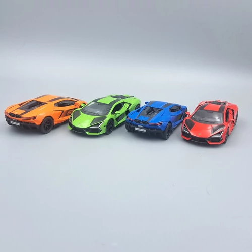 Lamborghini Revuelto L. Edition kék Kinsmart modellautó