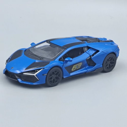 Lamborghini Revuelto L. Edition kék Kinsmart modellautó