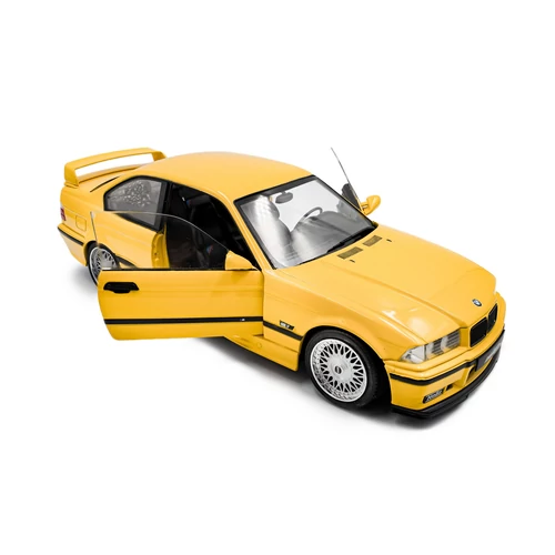 BMW M3 Coupe 1991 1:18 sárga Solido