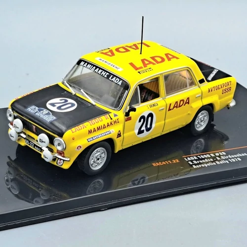 Lada 1600 R VFTS Brundza/Girdauskas 1:43 Ixo retró modell autó