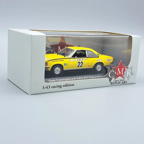 Opel Commodore B GS/E W.Röhrl 1973 1:43 CMR fém autó modell