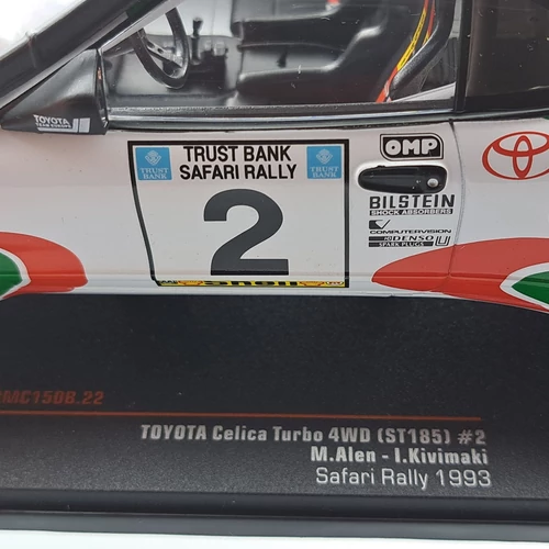 Toyota Celica Turbo 4WD Rally 1:18 IXO fém autó modell