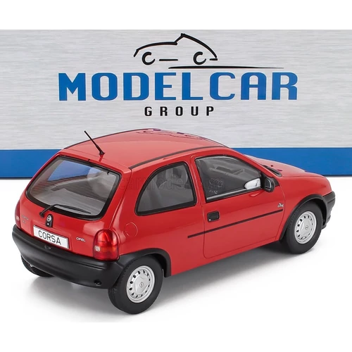 Opel Corsa B 1:18 MCG modellautó piros automodell