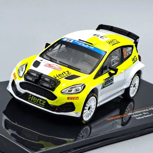 Ford Fiesta Rally2 1:43 Ixo fém autó modell kisautó