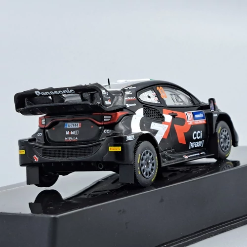 Toyota GR Yaris Rally1 2024 1:43 IXO fém autó modell