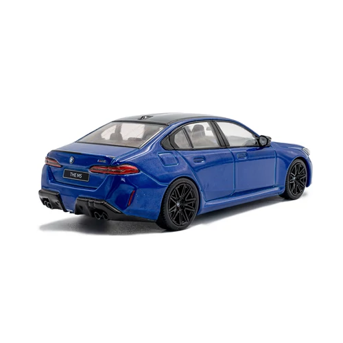 BMW M5 Sedan 2024 1:43 Solido modell kék
