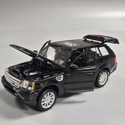 Range Rover Sport 1:18 fekete Bburago automodell
