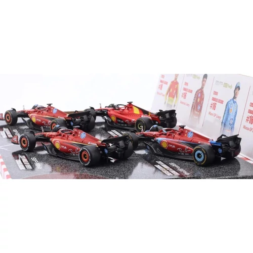 Ferrari Forma 1 LecLerc 4 autós szett