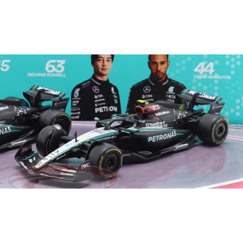 Mercedes Forma 1 Hamilton-Russel 1:43
