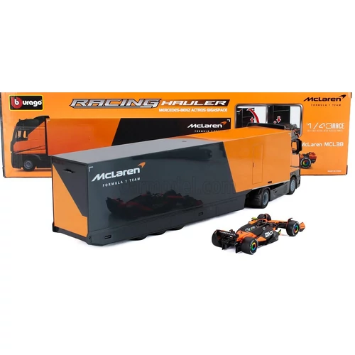 Mercedes Actros F1 + McLaren MCL38 1:43