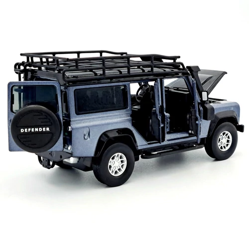 Land Rover Defender 110 1:32 Szürke model lautó