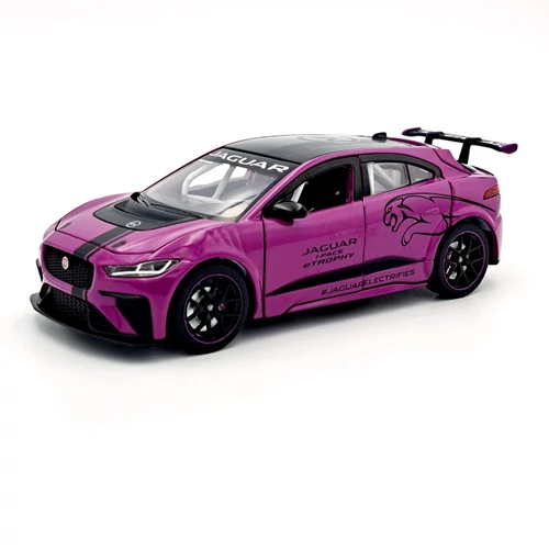 Jaguar I-Pace E-Trophy 1:32 Tayumo Lila autómodell