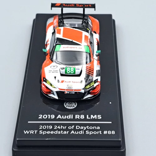 Audi R8 LMS 2019 1:64 Para64 fém modell autó