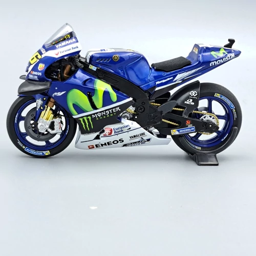 Yamaha YZR-M1 2016 Valentino Rossi 1:18 motorkerékpár modell
