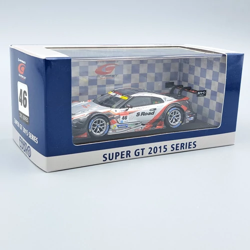 Nissan GT-R Nismo GT500 1:43 Japan 2015 die cast Ebbro autó modell