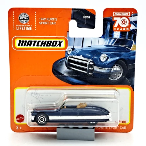 Kurtis Sport Car 1949 1:64 Matchbox játékautó