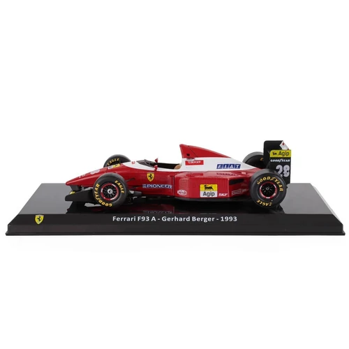 Ferrari F93 F1 Gerhard Berger 1993 1:24 metalautó