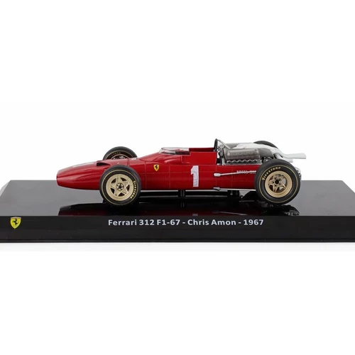 Ferrari 312 F1-67 Chris Amon 1967 1:24 fémautó
