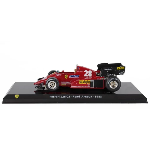 Ferrari 126 C3 F1 René Arnoux 1983 1:24 makettautó