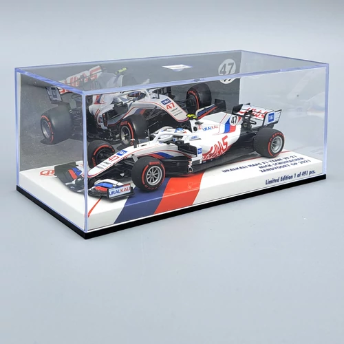 Haas F1 Team VF-21 1:43 M.Schumacher fém autó modell