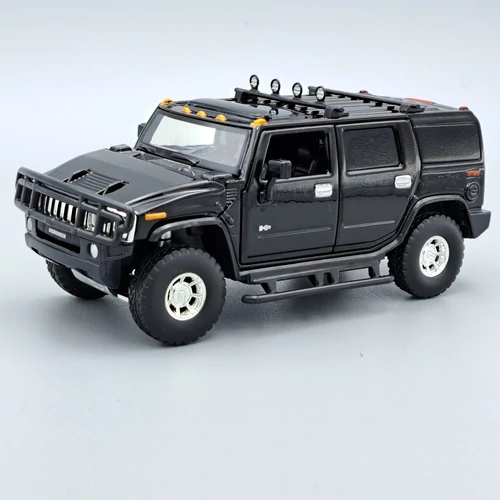 Hummer H2 LS 1:32 Tayumo fekete fém modell autó