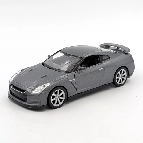 Nissan GT-R (R35) Welly modell szürke