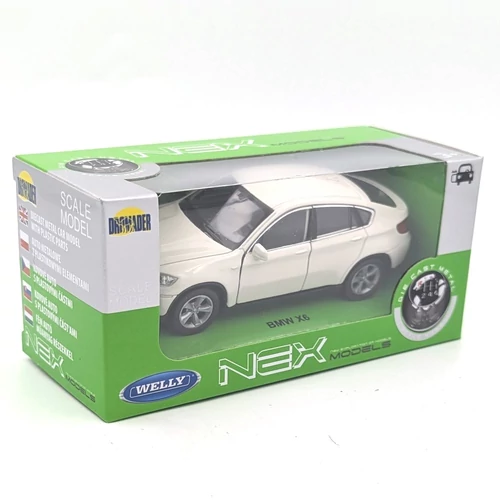 BMW X6 Welly modellautó fehér