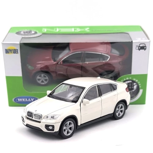 BMW X6 Welly modellautó fehér