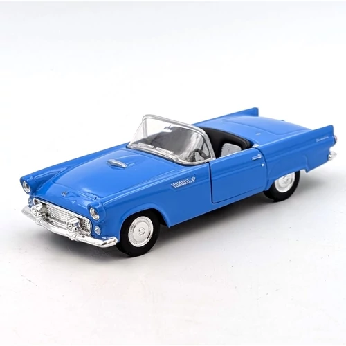 Ford Thunderbird 1955 Welly modell kék