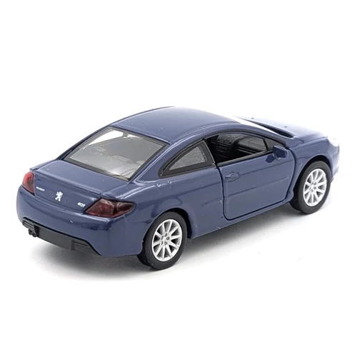 Peugeot 407 Coupe Welly modellautó kék