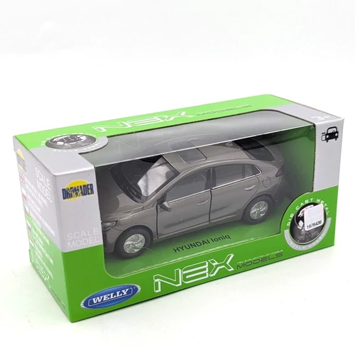 Hyundai Loniq Welly modellautó s.szürke