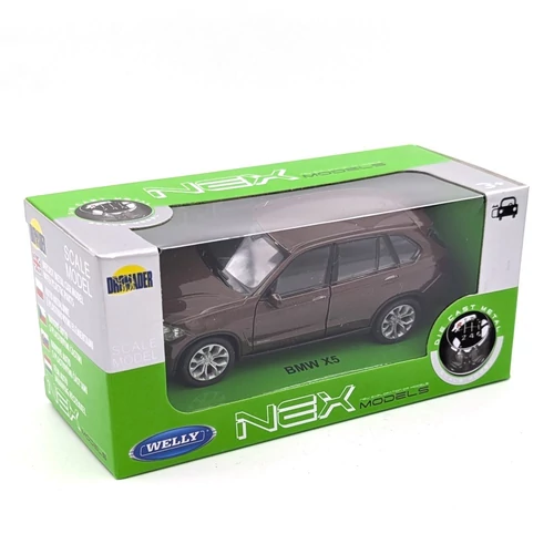 BMW X5 Welly modellautó barna