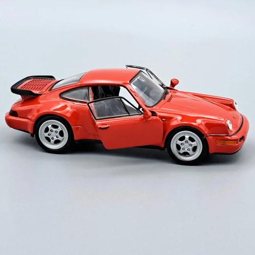 Porsche 911 Turbo 1990 Welly fémautó játékautó