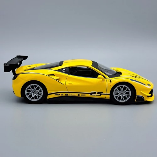 Ferrari 488 Challenge 2017 1:24 Burago fém autó modell