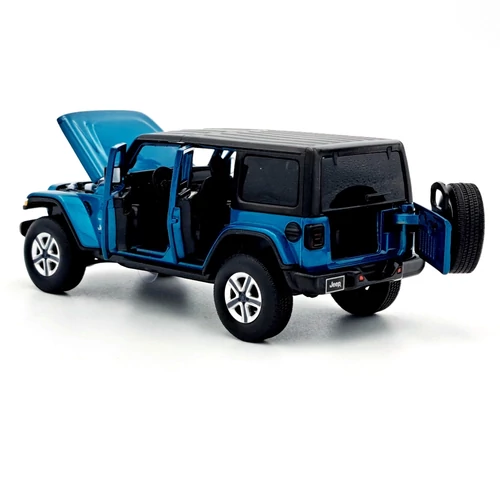 Jeep Wrangler Sahara 1:32 Tayumo Zöld kisautó