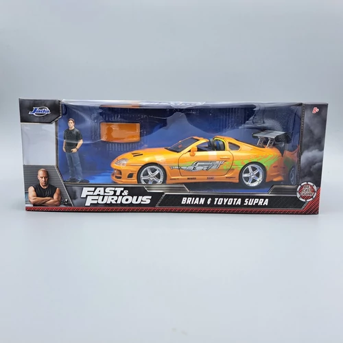 Toyota Supra 1:24 halálos iramban fém autó modell