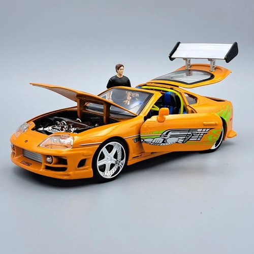 Toyota Supra 1:24 halálos iramban fém autó modell