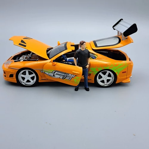 Toyota Supra 1:24 halálos iramban fém autó modell