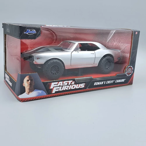 Chevy Camaro 1967 1:24 Roman's Jada fém autó modell Fast&Furious