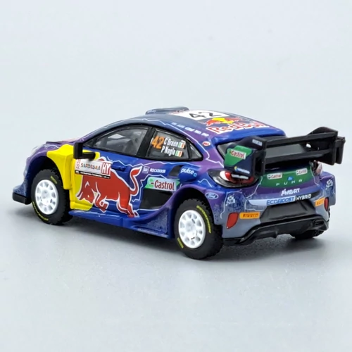 Ford Puma Rally1 2022 1:64 Mini Gt fém autó modell