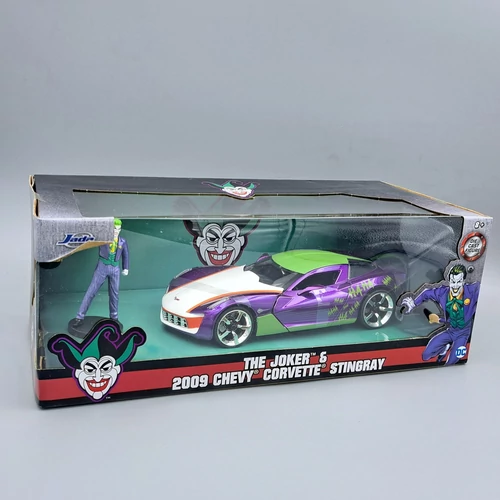 Chevrolet Corvette Stingray 1:24 Joker modell autó Jada