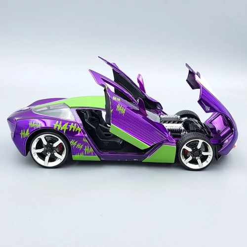Chevrolet Corvette Stingray 1:24 Joker modell autó Jada
