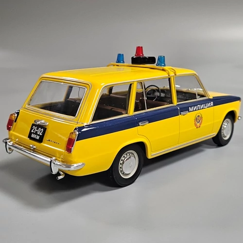 Lada 2102 USSR Police 1970 1:18