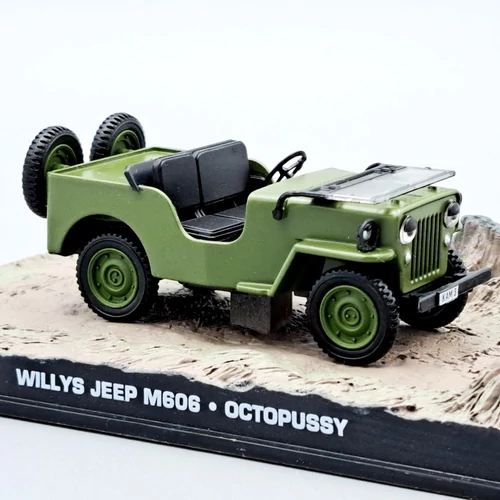 Jeep Willys M606 1942 James Bond 1:43 automodell