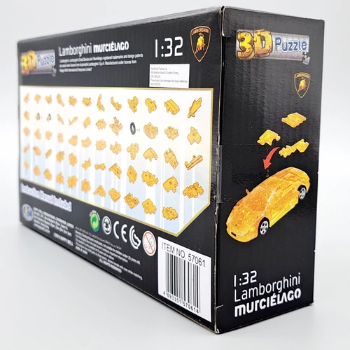 Lamborghini Murchielago 3D Puzzle 1:32 építő játek