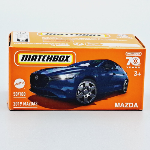 Mazda 3 2019 1:64 Matchbox kisautó