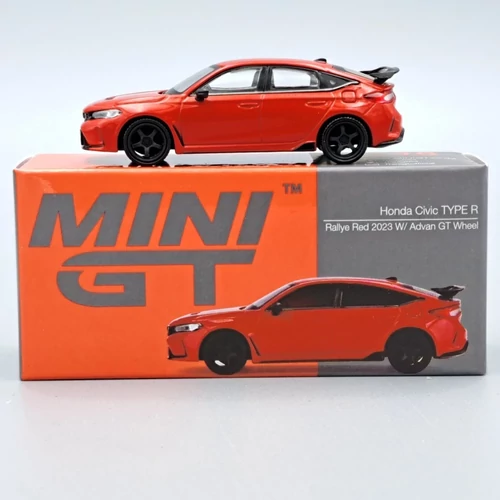 Honda Civic Type R 1:64 Mini GT fém modell autó